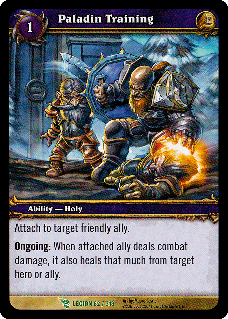 Paladin Training